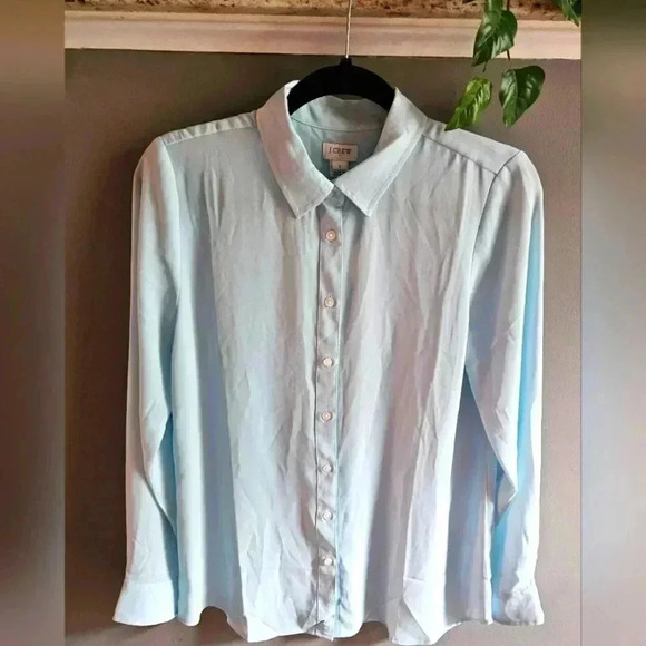J. Crew Long Sleeve Button Down Blouse Womens (S) --NWT - Picture 1 of 6